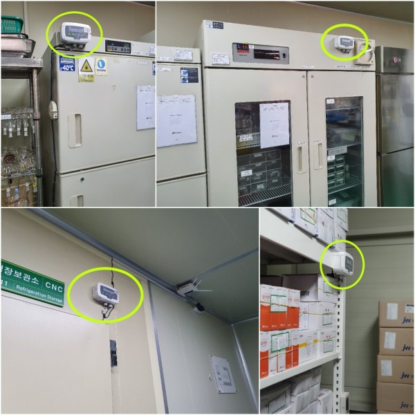 제약사 온습도 모니터링 구성사례 이미지 2