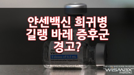 얀센백신 희귀 자가면역 질환 길랭 바레 증후군(GBS) 경고?