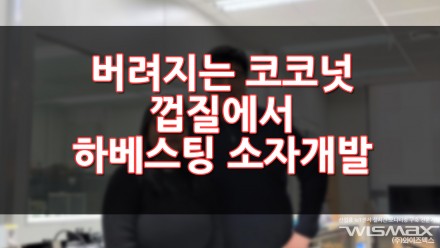 버려지는 코코넛 껍질에서 고효율 친환경 에너지 하베스팅 소자 개발