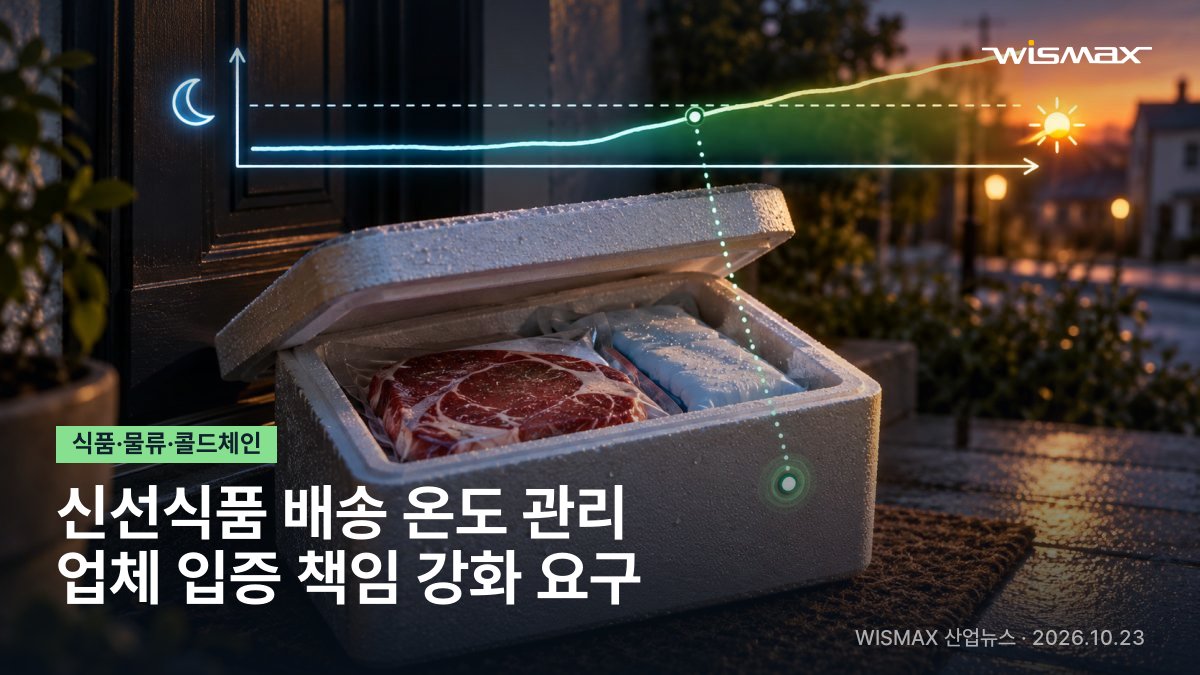 신선식품 새벽배송 온도 이탈, 유통업체 입증 책임 강화 요구