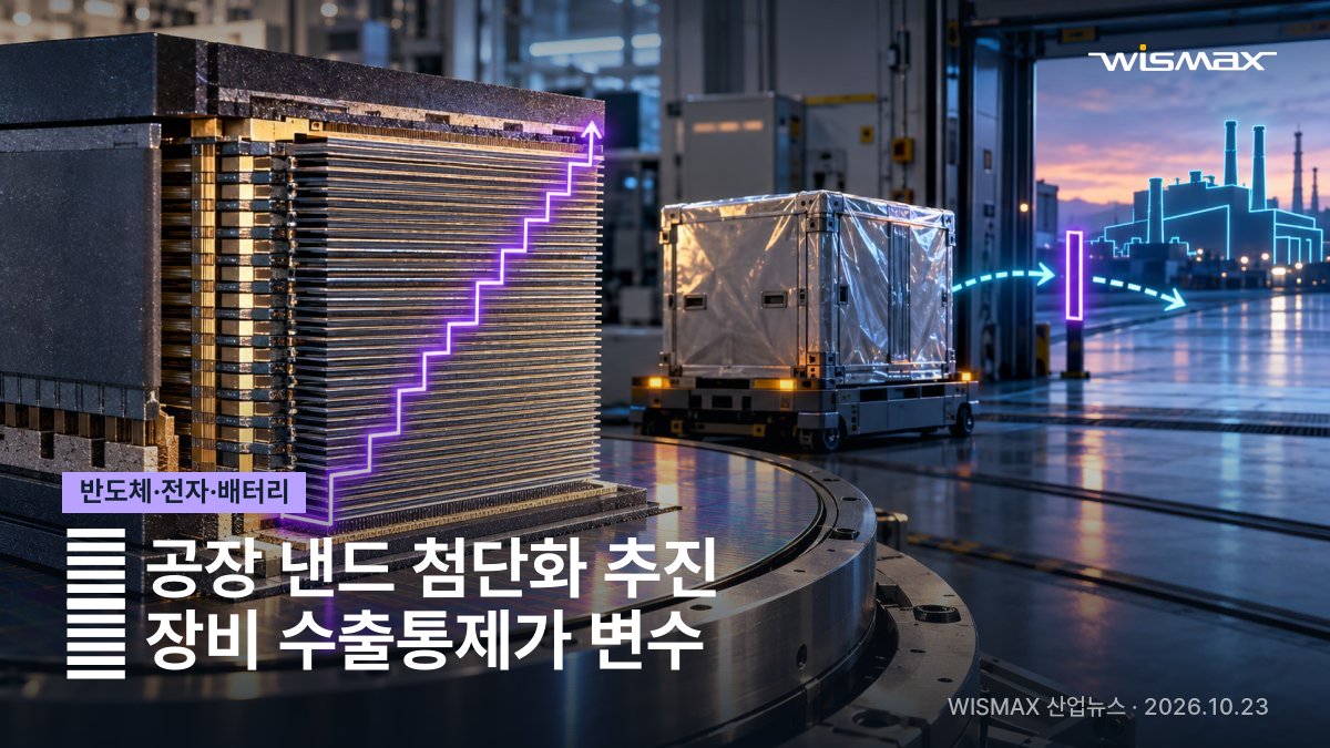 삼성·SK하이닉스, 중국 낸드 공장 첨단화 추진…美 장비 통제가 변수