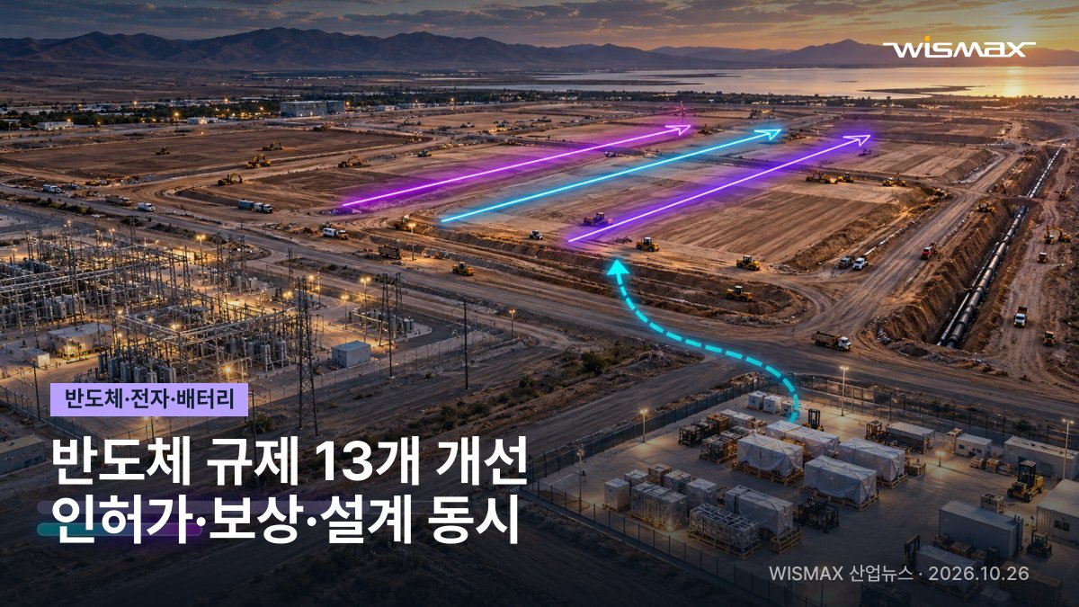 정부, 반도체 규제 13개 개선…산단 인허가·보상·설계 동시 추진
