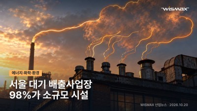 서울 대기 배출사업장 98%가 소규모…실시간 배출 감시는 안 돼