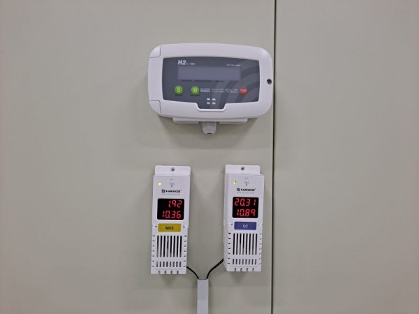 친환경 그린바이오 식품 제조 스마트팩토리 온도, 산소, 암모니아 가스 실시간 모니터링및 이탈알람 시스템 구축사례 이미지 3