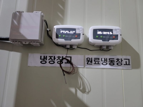 식품제조업체 저온 온도 모니터링 솔루션 설치사례 이미지 12