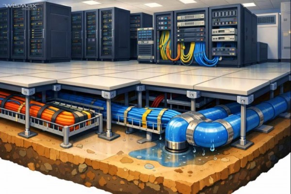 공공기관 전산실 누수 IoT 센서 모니터링 솔루션 설치사례 이미지 3